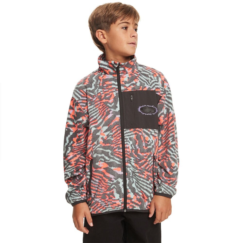 

Толстовка на молнии Quiksilver Radical Times, разноцветный