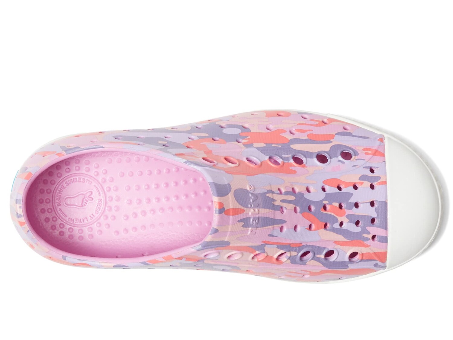 

Кроссовки Native Shoes Kids Jefferson Sugarlite Print (Little Kid)