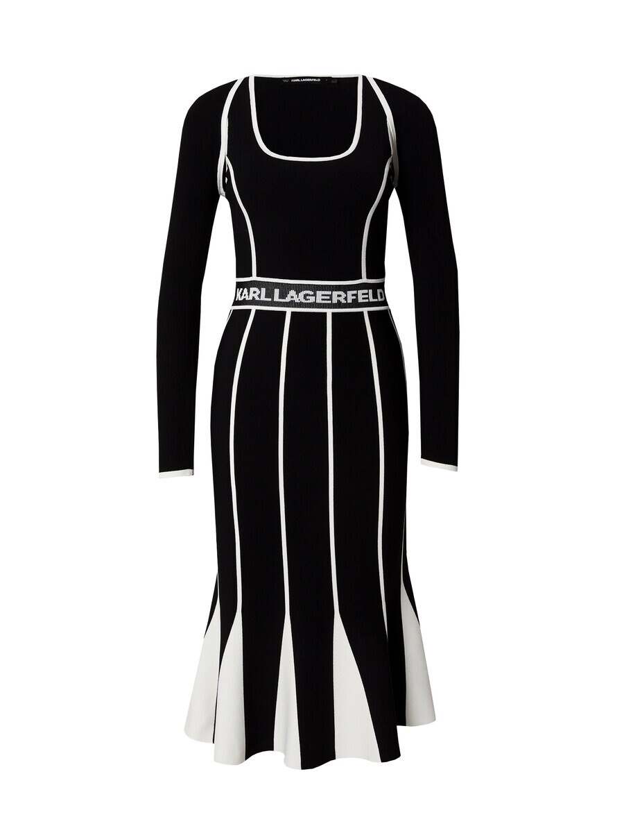

Платье Karl Lagerfeld Knitted dress, черный