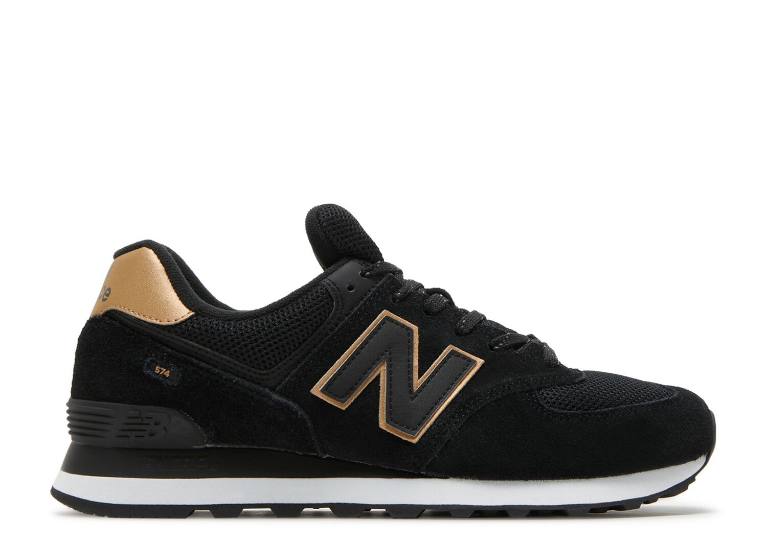 

Кроссовки New Balance 574 'Black Gold', черный