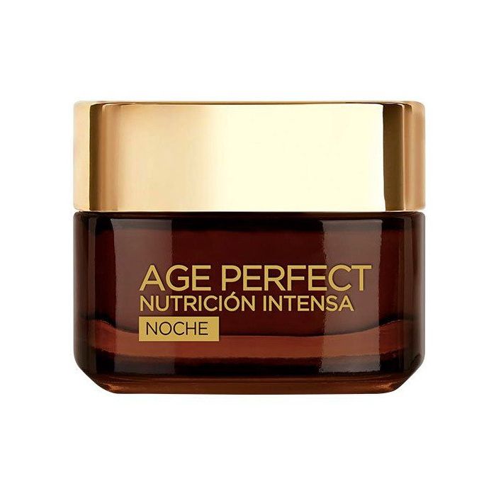 Ночной крем Age Perfect Crema Facial de noche Nutrición Intensa L'Oréal París, 50 ml mary kay timewise age minimize 3d ночной крем для нормальной и сухой кожи лица 48 г