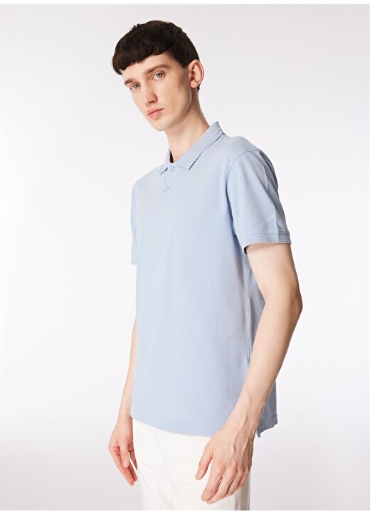 

Однотонная синяя мужская футболка-поло A9451-0003_THE STANDARD POLO SOFT C Levis, синий