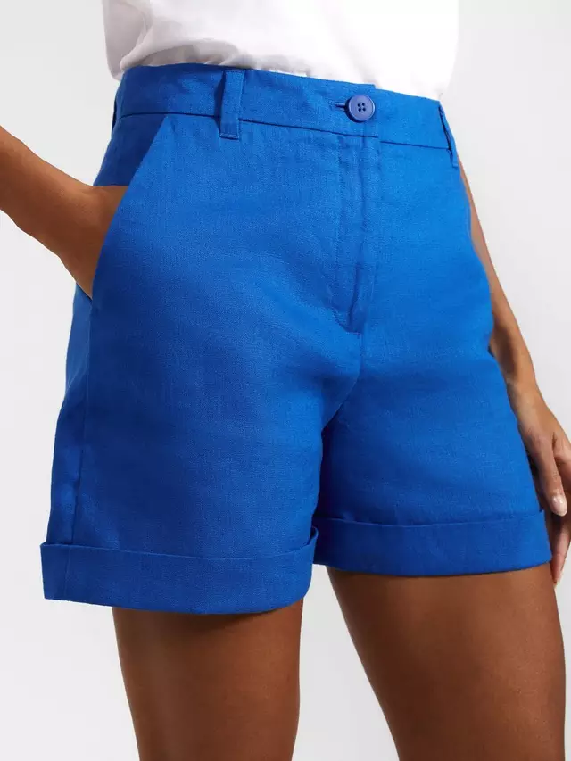 

Шорты Hobbs Hobbs Lenna Linen, цвет atlantic/blue