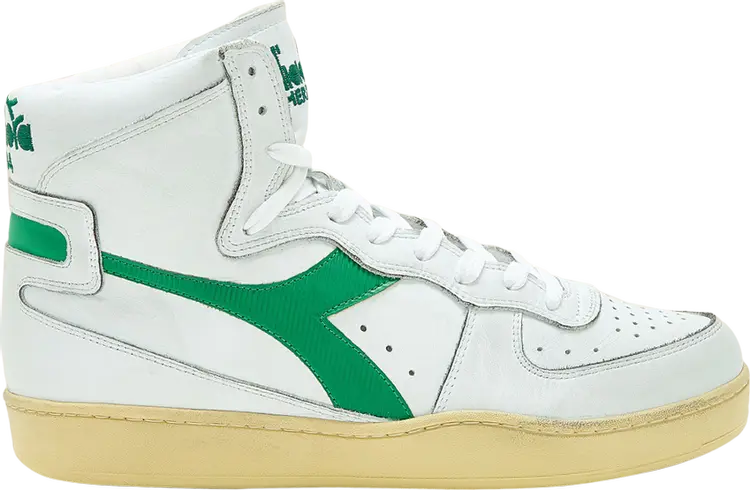 

Кроссовки Mi Basket Used White Verdant green, белый