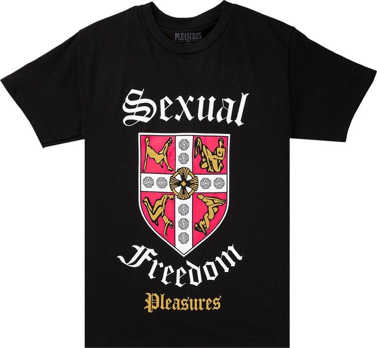 

Футболка Pleasures Educated T-Shirt 'Black', черный