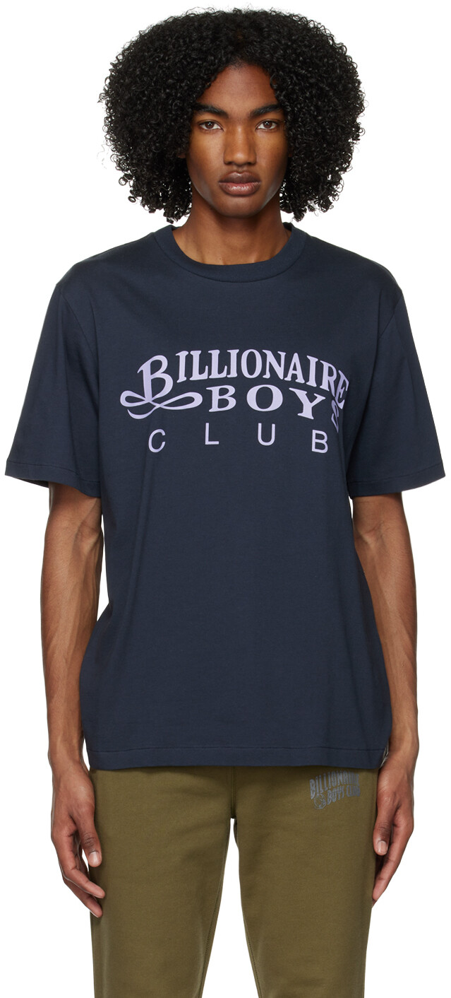 

Футболка темно-синего джентльмена Billionaire Boys Club, Синий