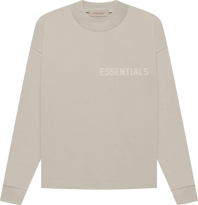 Лонгслив Fear of God Essentials Long-Sleeve Tee 'Smoke', серый - фото