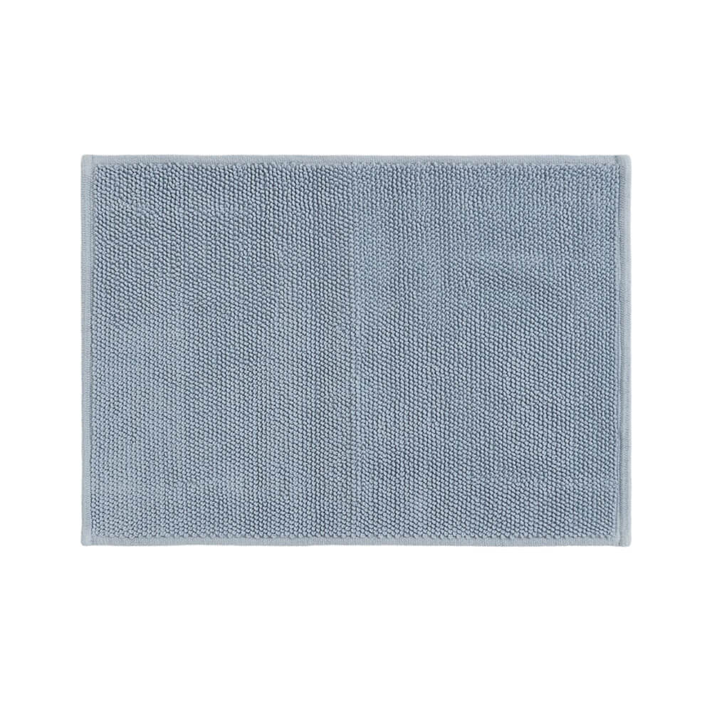 

Коврик H&M Home Cotton Bathroom Rug, светло-синий