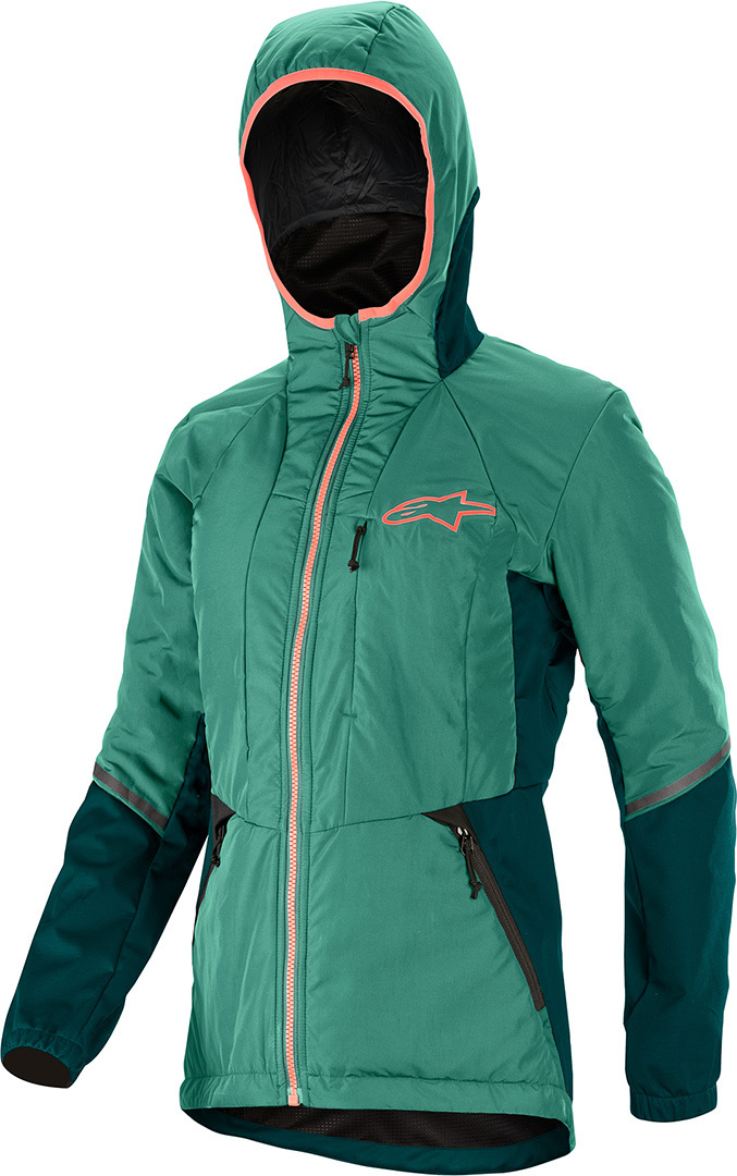 Куртка Alpinestars Denali женская велосипедная, зеленая