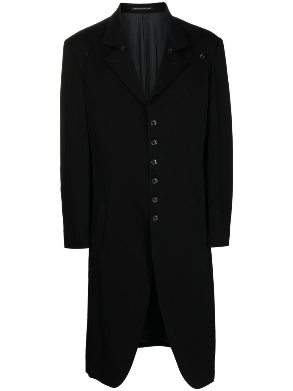 

Yohji Yamamoto пальто на пуговицах, черный