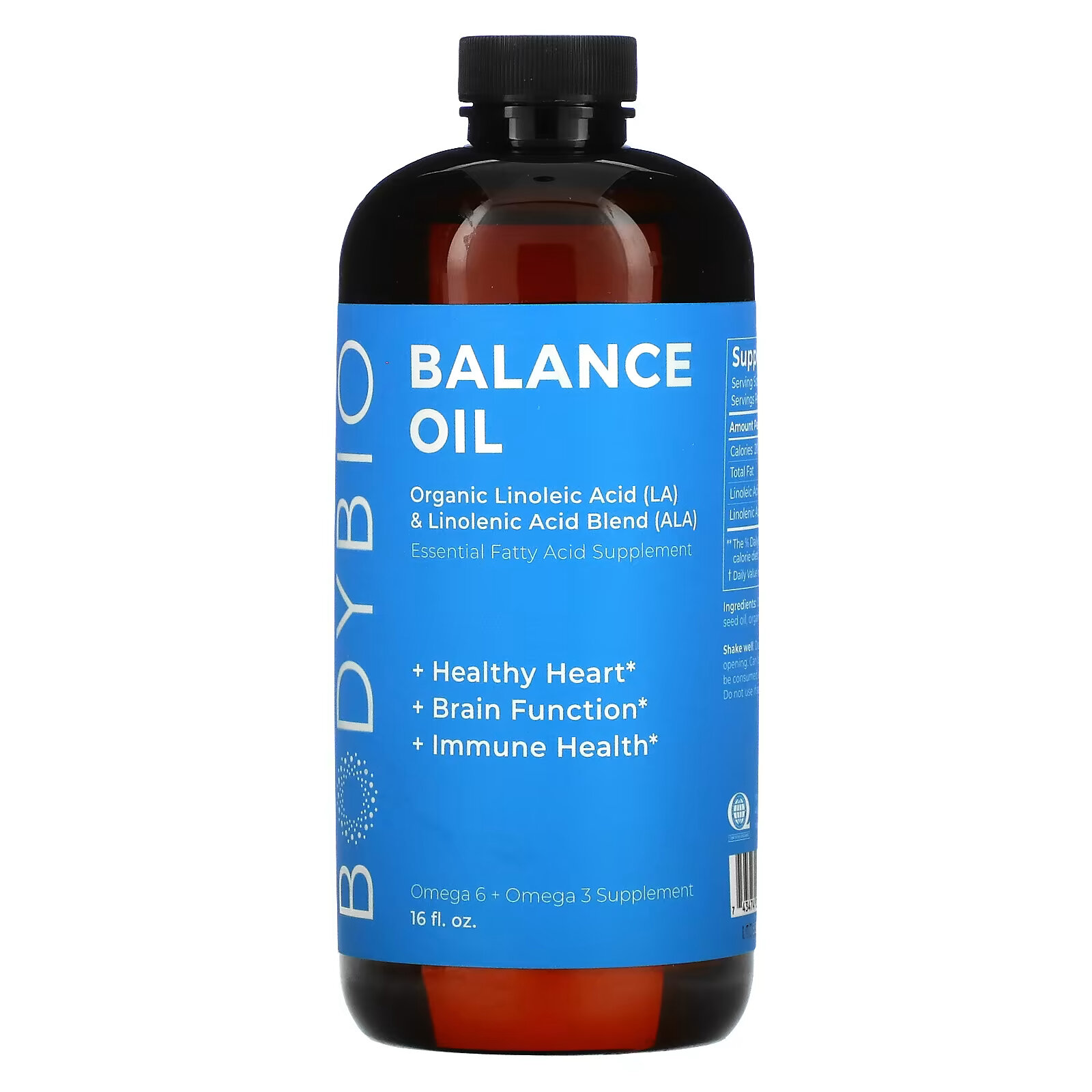 цена Смесь органической линолевой кислоты BodyBio Balance Oil