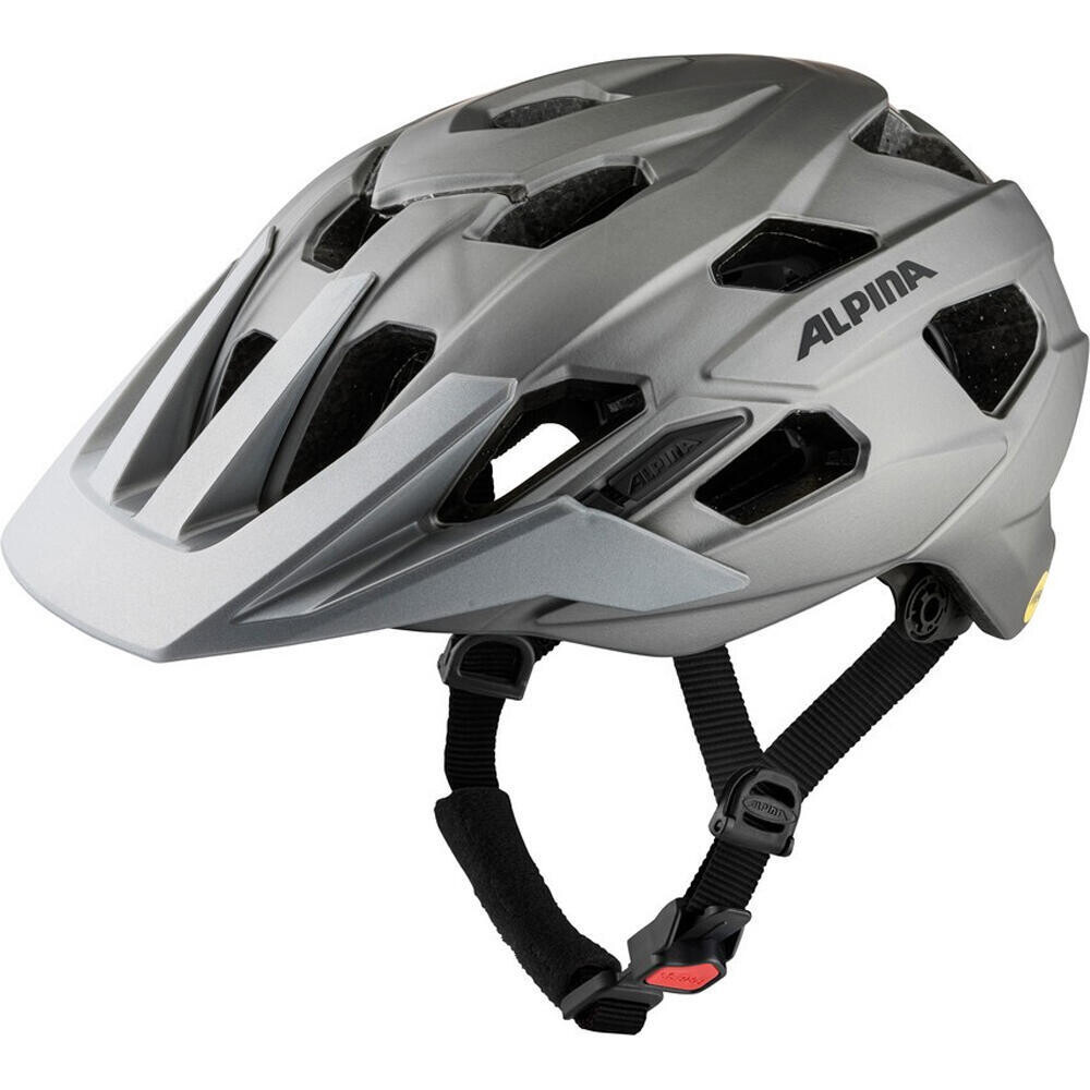 

Шлем ALPINA Enduro/MTB Plose Mips, серебристый / серый / серый