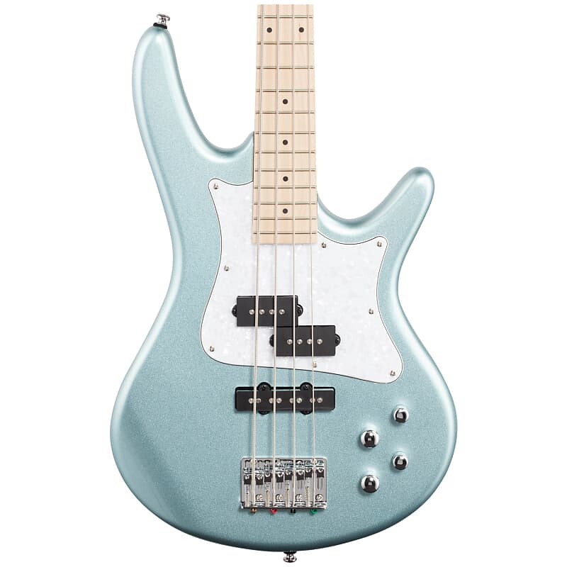 

Ibanez SRMD200 4-струнная бас-гитара, цвет морской пены, жемчужно-зеленый, с тканью и сумкой для переноски