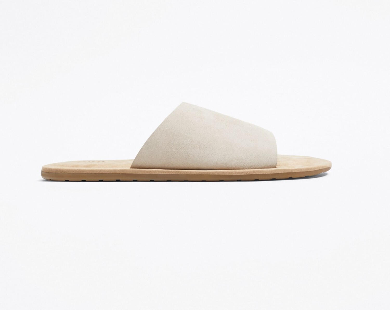

Сандалии Zara Split Suede Leather, бежевый