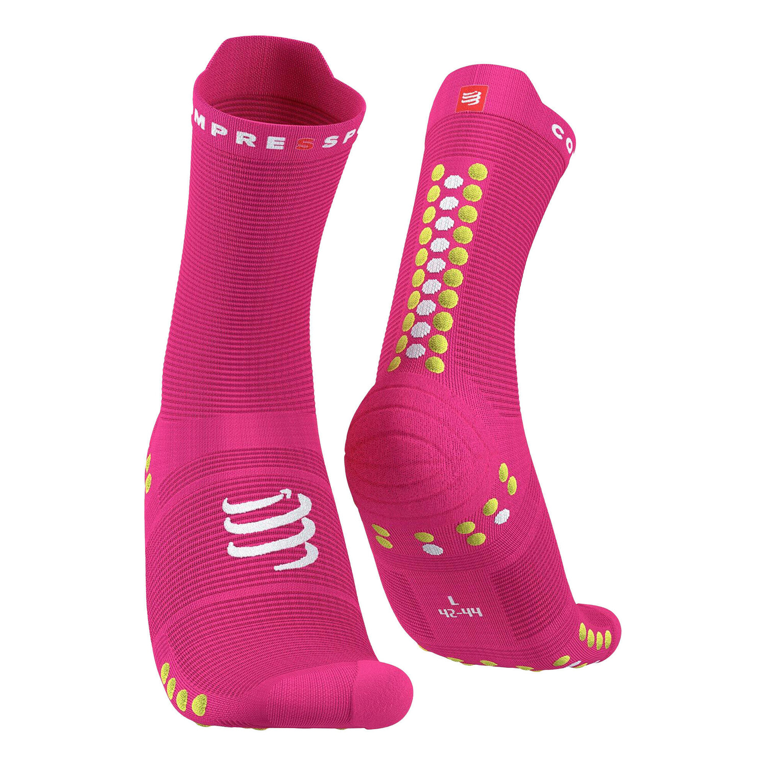 

Носки Socks Pro Racing Socks v4.0 Run High COMPRESSPORT, розовый