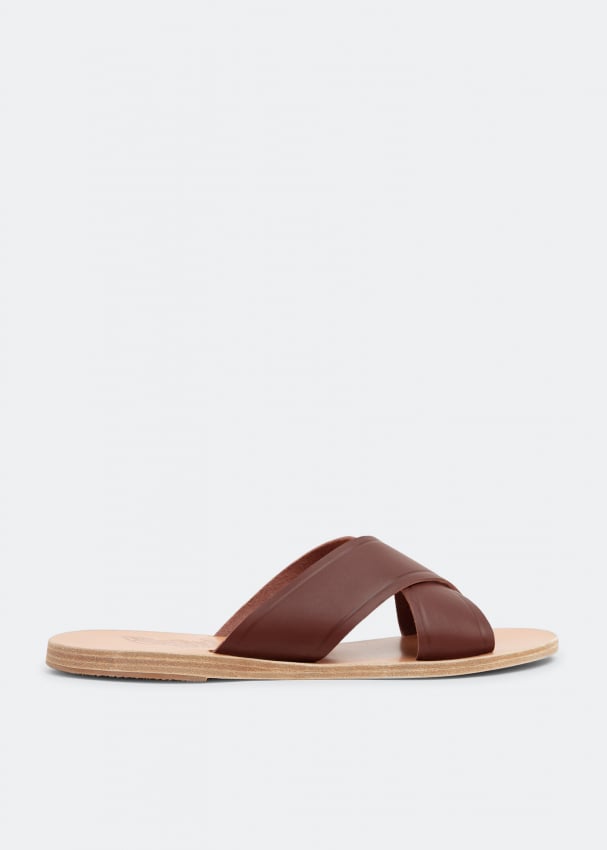 Сандалии ANCIENT GREEK SANDALS Thais sandals, коричневый кожаные сандалии homeria ancient greek sandals белый