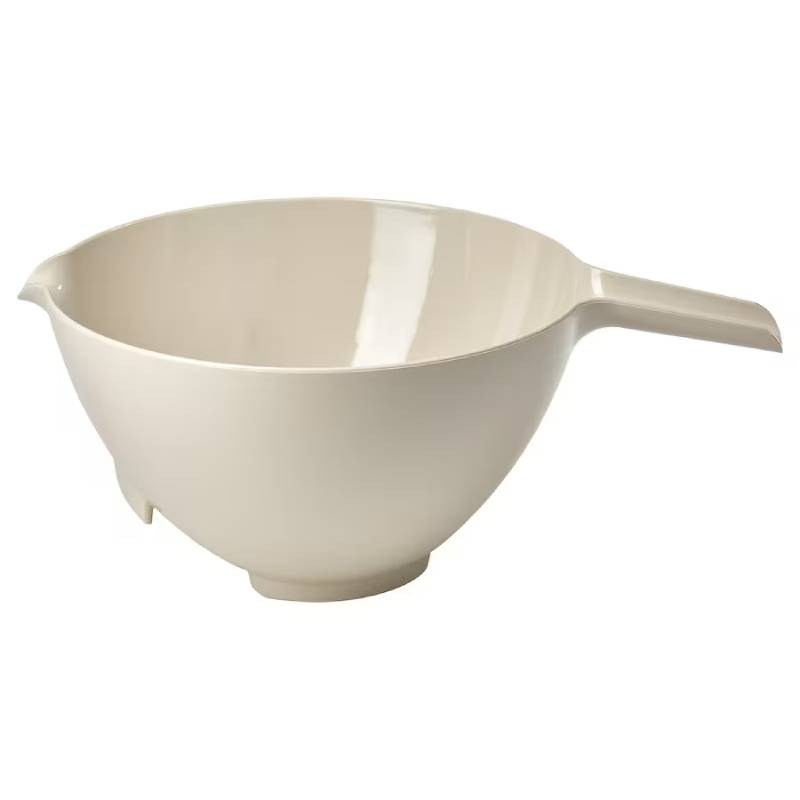 Чаша для взбивания IKEA VISPNING Whipping Bowl 3.0 л., бежевый - фото