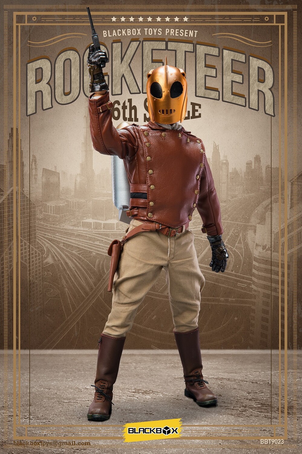 

Фигурка BlackBox 1:6 Scale Rocketeer (Normal Ver)