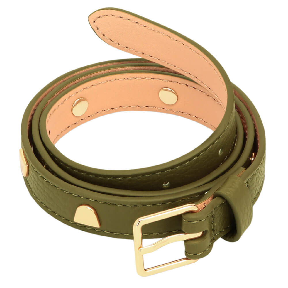 

Ремень Coccinelle Grained Leather Dame, зеленый