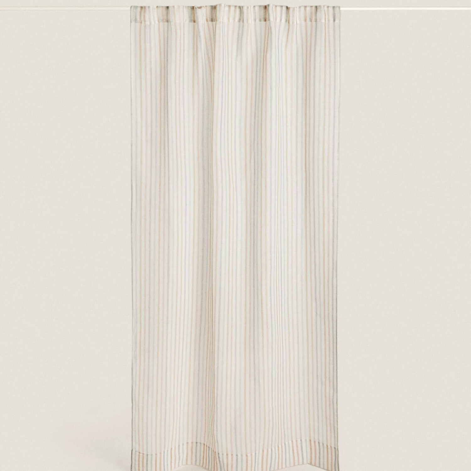 

Тюль Zara Home Stripe Curtain, мультиколор