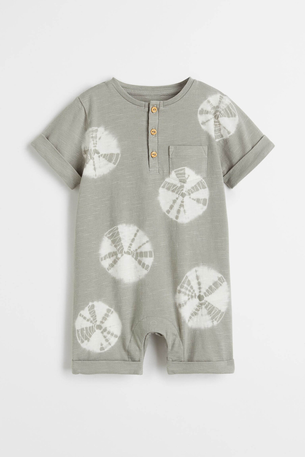 

Комбинезон H&M Cotton, светлый серо-зелёный