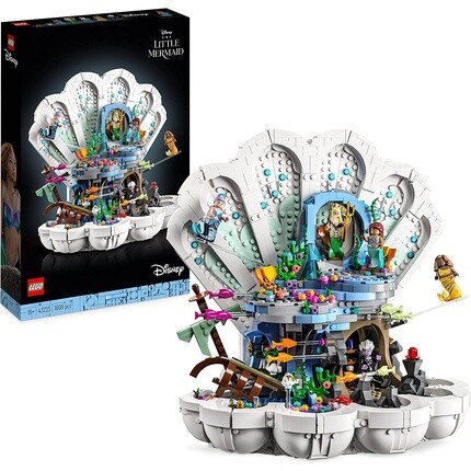 

Конструктор Lego Disney Princess с фигурками Ариэль, Урсулы, Себастьяна и Флаундера