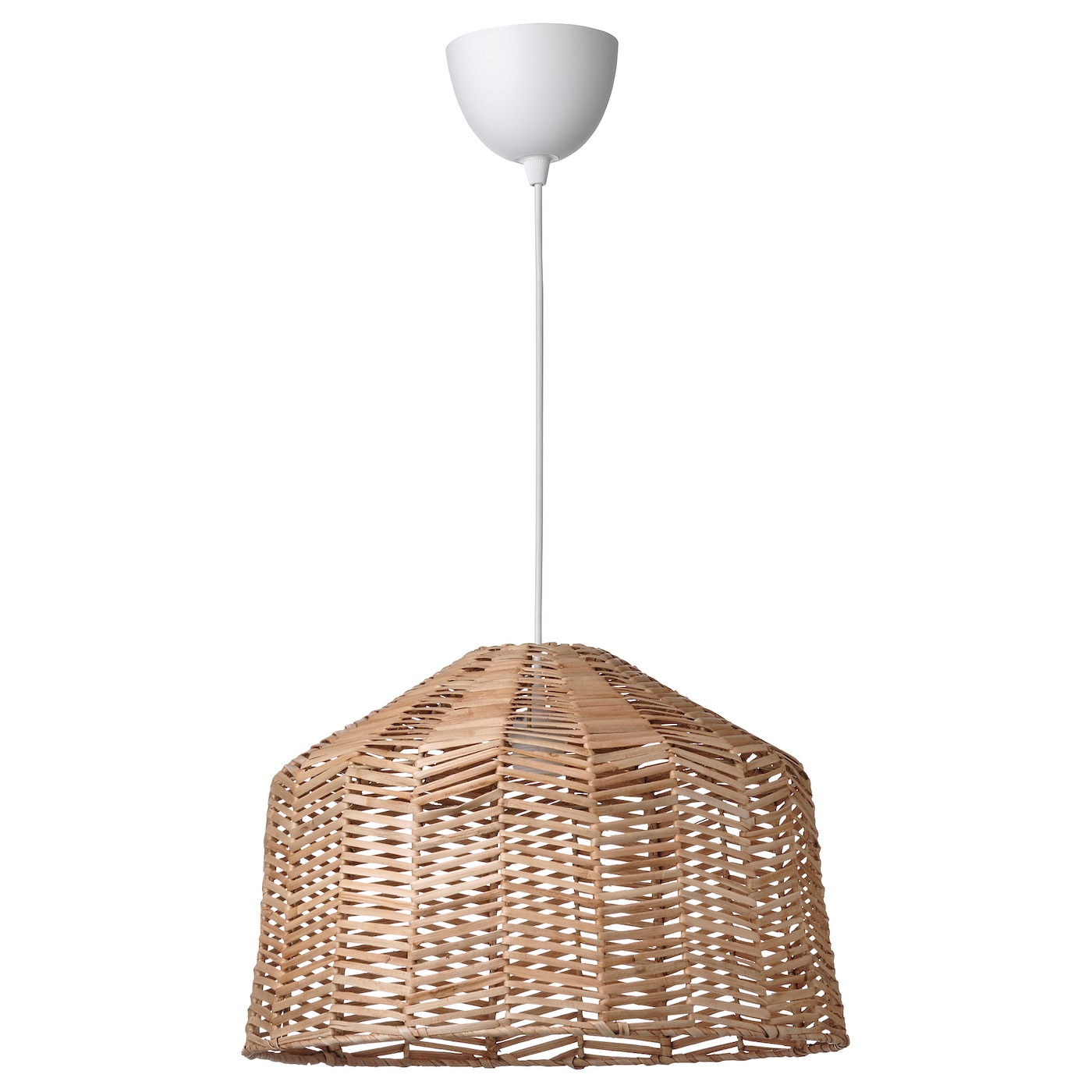 KAPPELAND / HEMMA Потолочный светильник, ротанг/белый IKEA