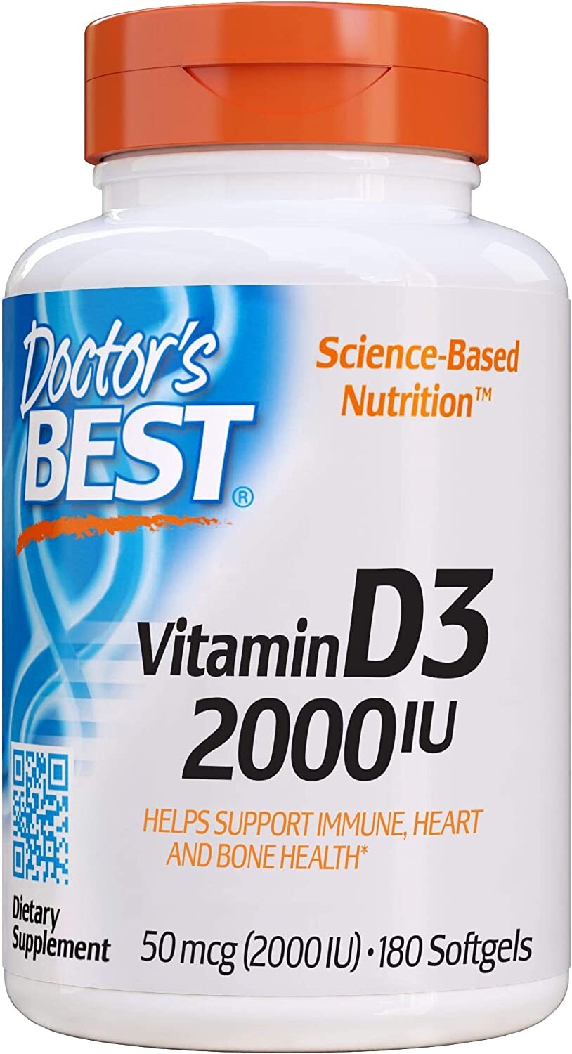 

Витамин Д3 Doctor's Best 2000 МЕ
