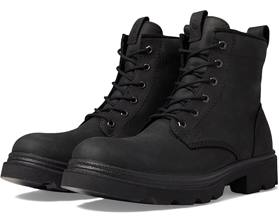 

Ботинки Grainer Waterproof Lace Ankle Boot ECCO, черный