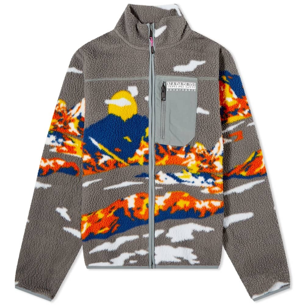 

Толстовка Napapijri Igloo Mountain Print Fleece