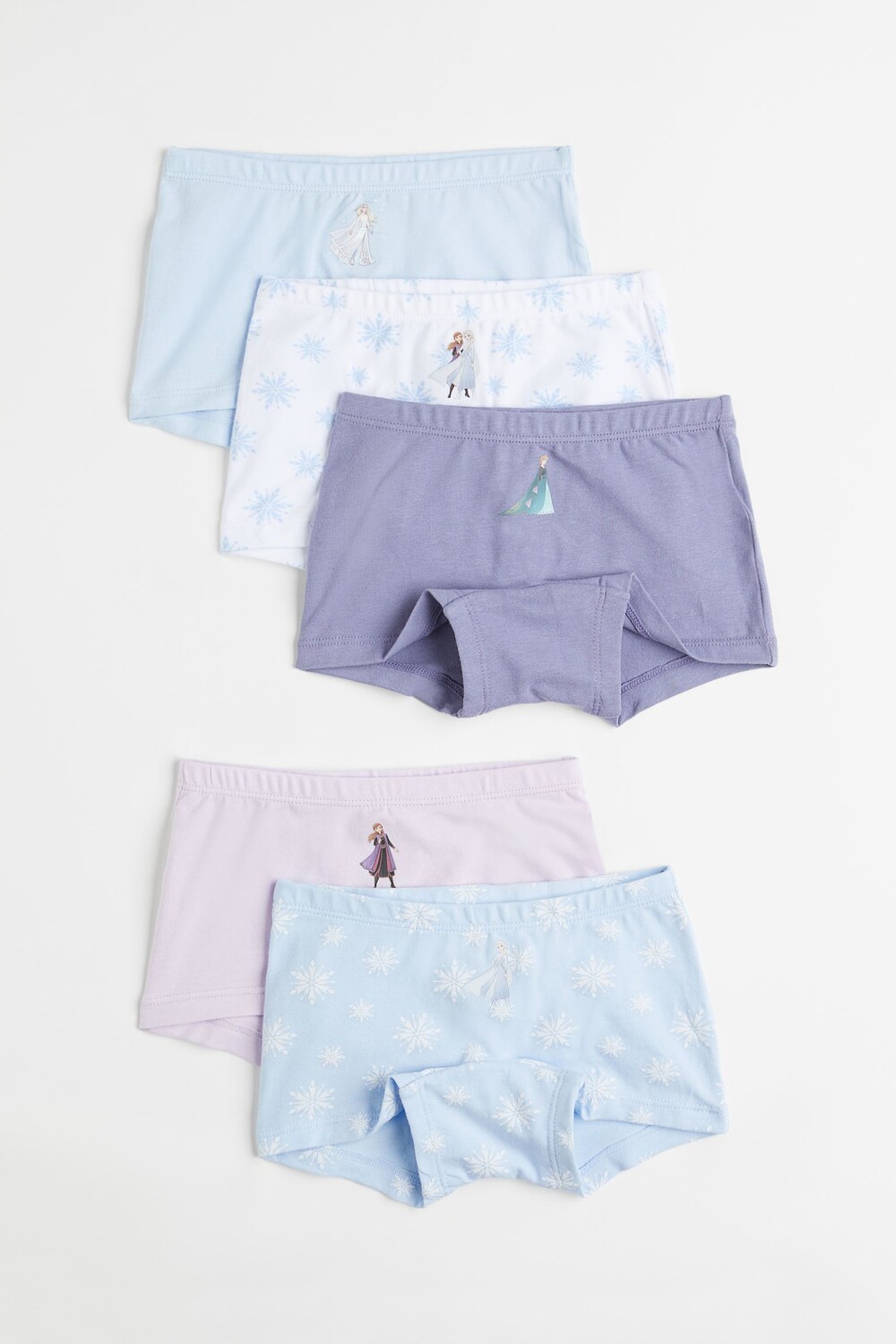 

Хлопковые боксеры 5 пар H&M Frozen, голубой
