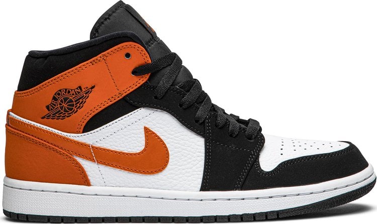 

Кроссовки Air Jordan 1 Mid Shattered Backboard, оранжевый