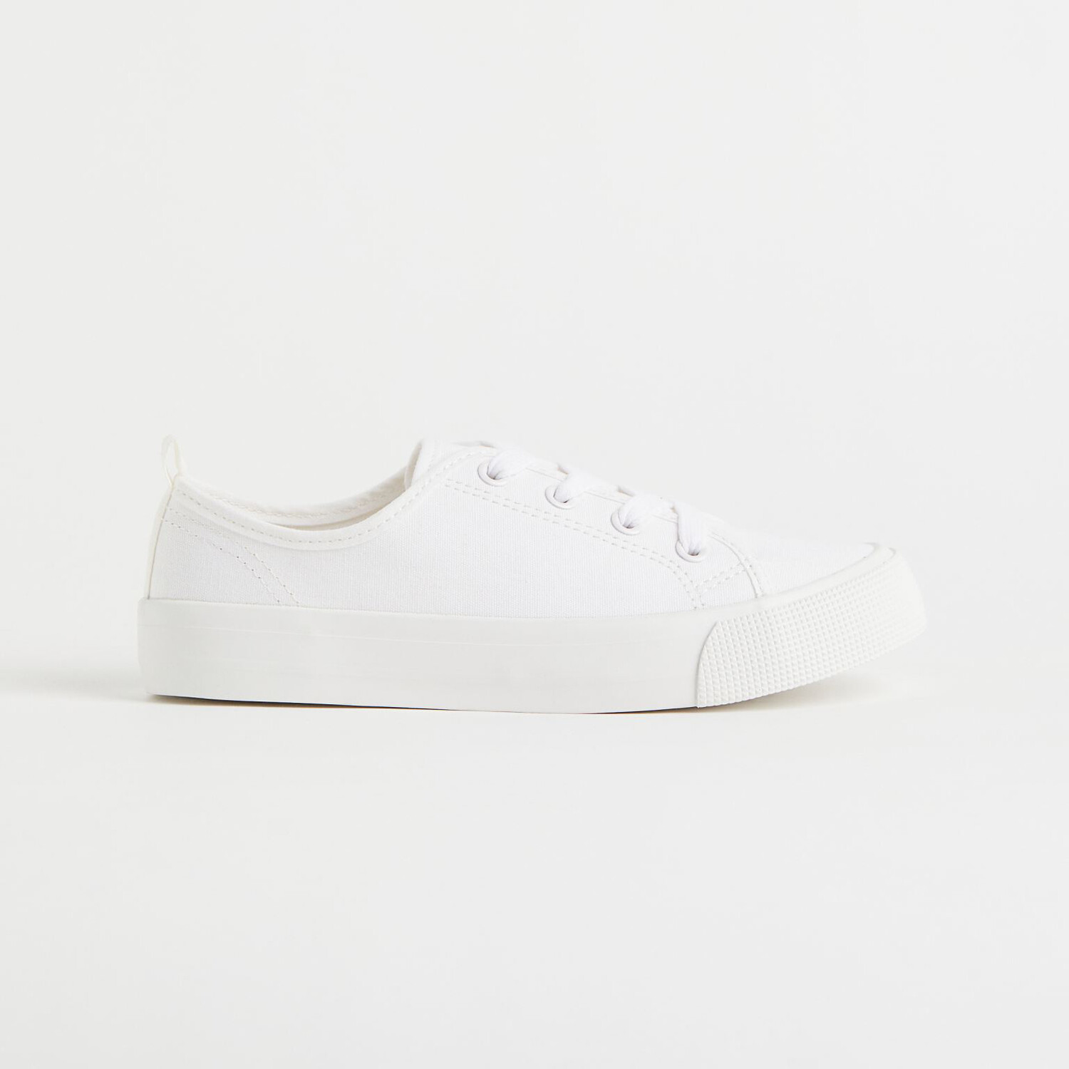 

Парусиновые кроссовки H&M Solid-color, белый