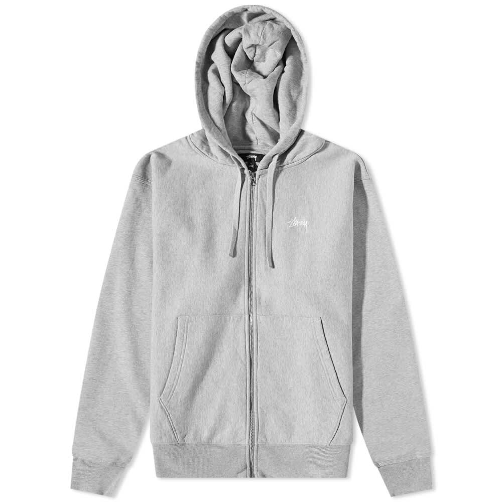 

Толстовка на молнии с логотипом Stussy