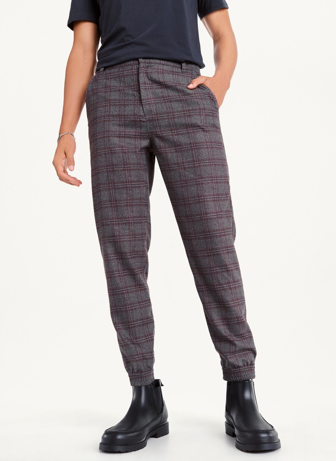 

Джоггеры клетчатые DKNY