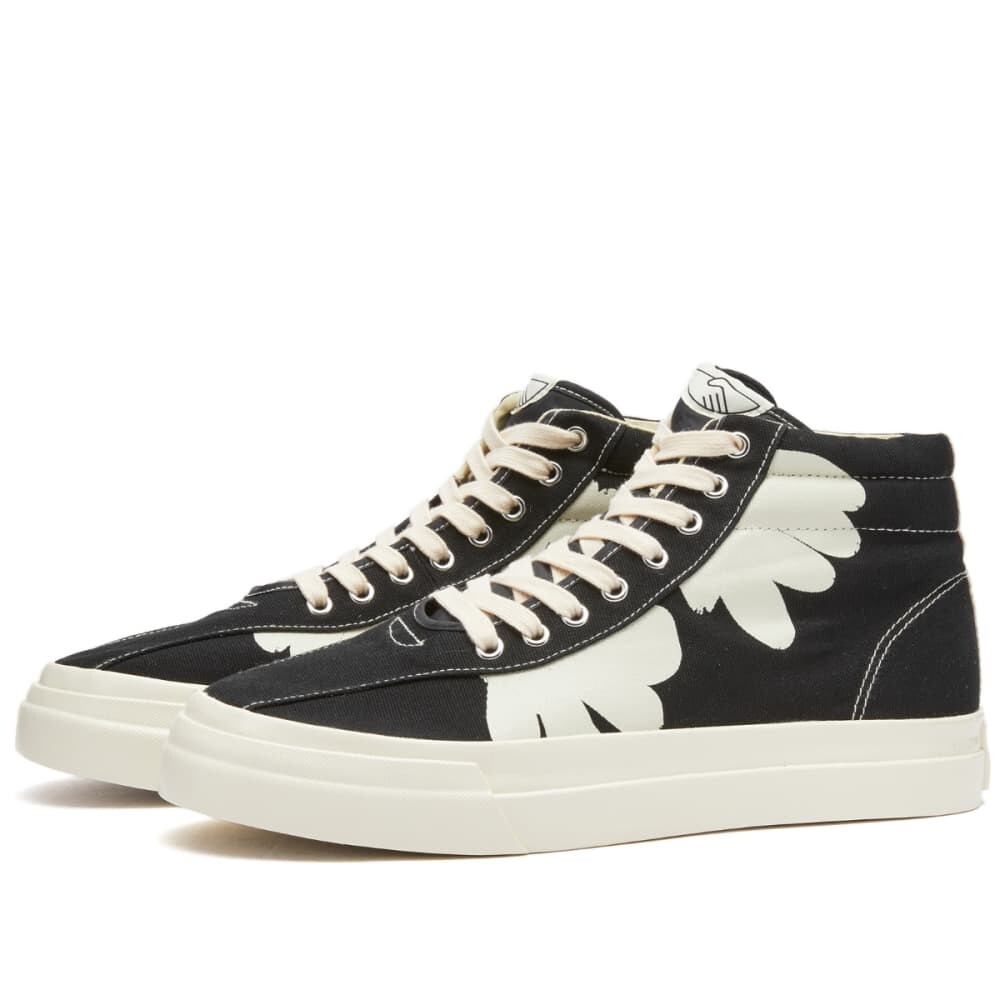

Кроссовки Stepney Workers Club Varden Shroom Hands Print Canvas Hi Top