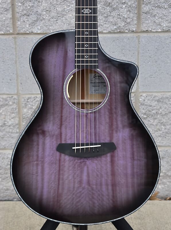 

Breedlove Oregon Concert Blackberry CE Myrtlewood Limited Oregon Concert Blackberry CE Myrtlewood LTD
