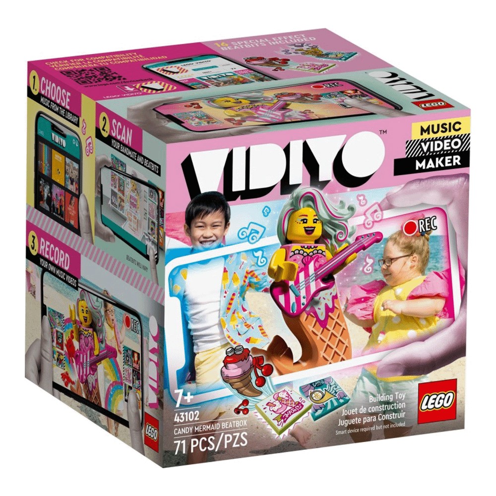 Конструктор LEGO Vidiyo 43102 Битбокс карамельной Русалки конструктор lego vidiyo 43115 бумбокс