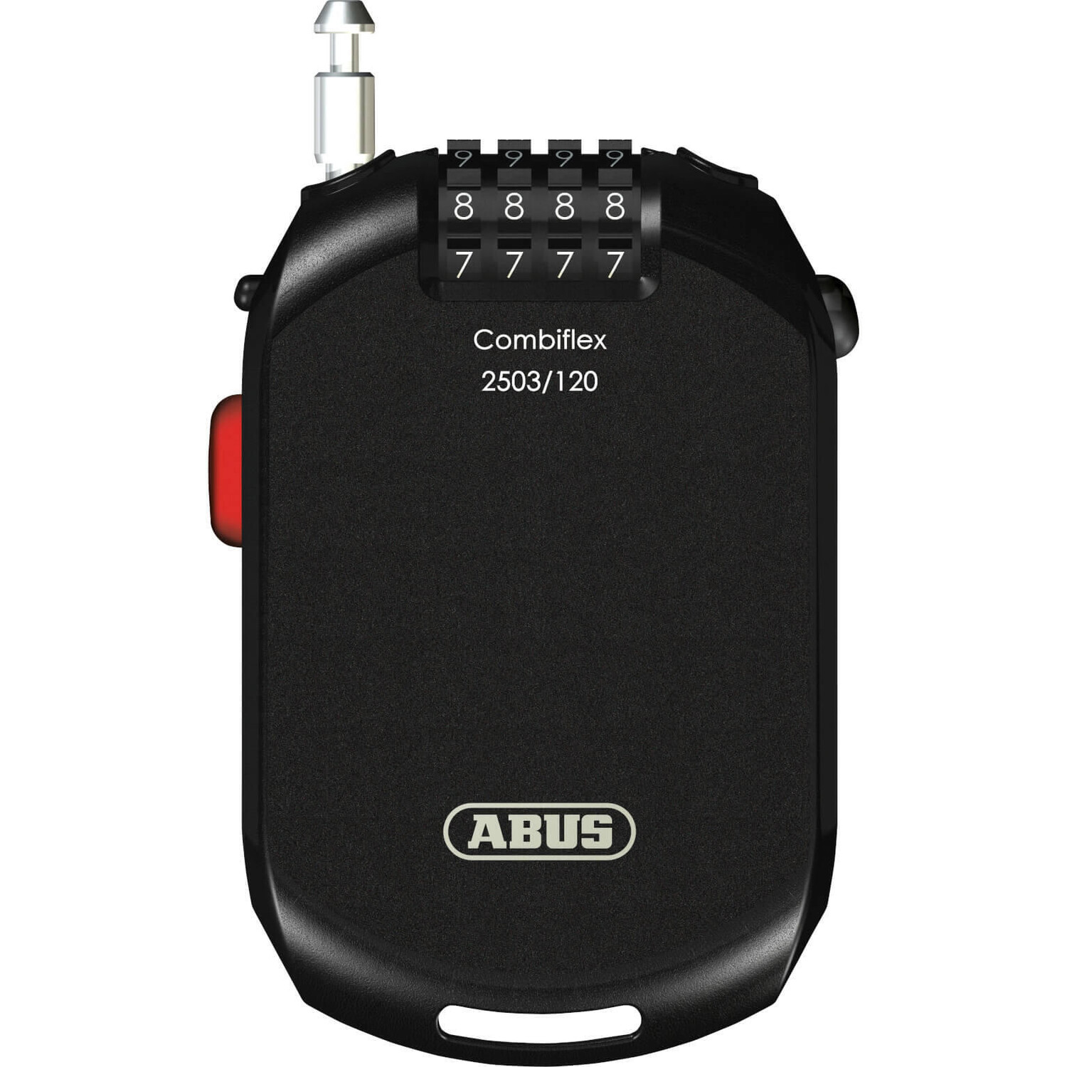 

Тросовый замок Combiflex 2503/120 ABUS, черный / черный / красный