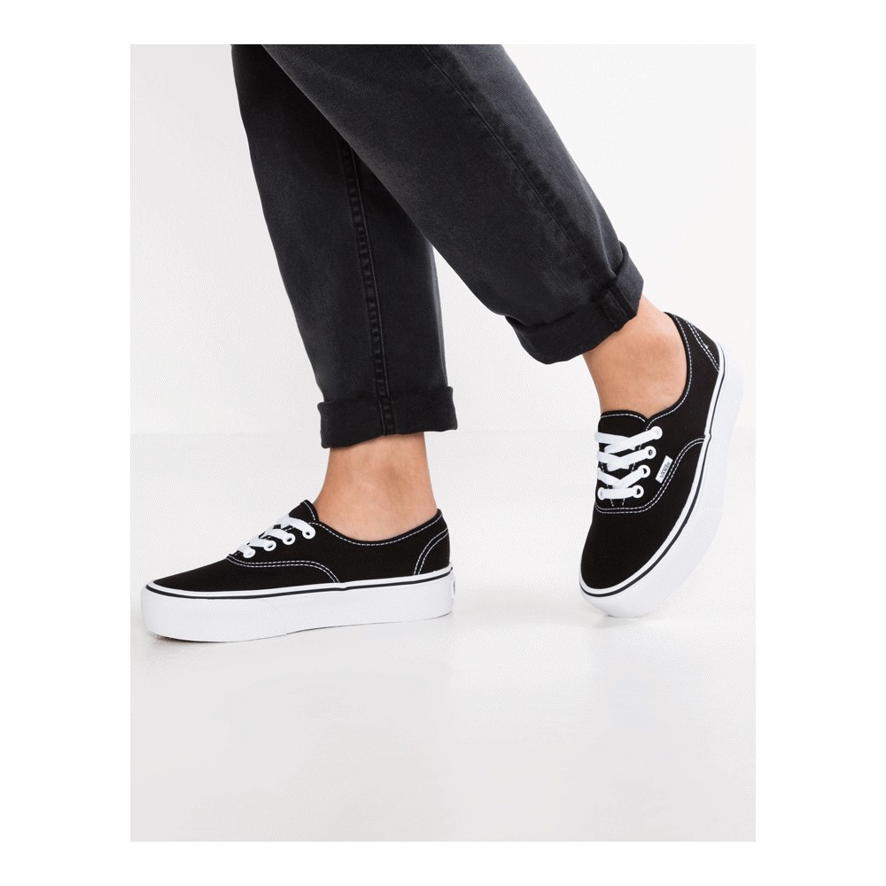 Vans on sale authentic platform