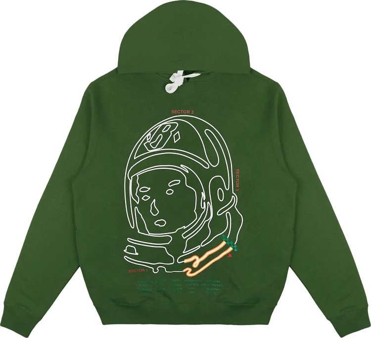 Худи Billionaire Boys Club Trials Hoodie 'Garden Green', зеленый - фото