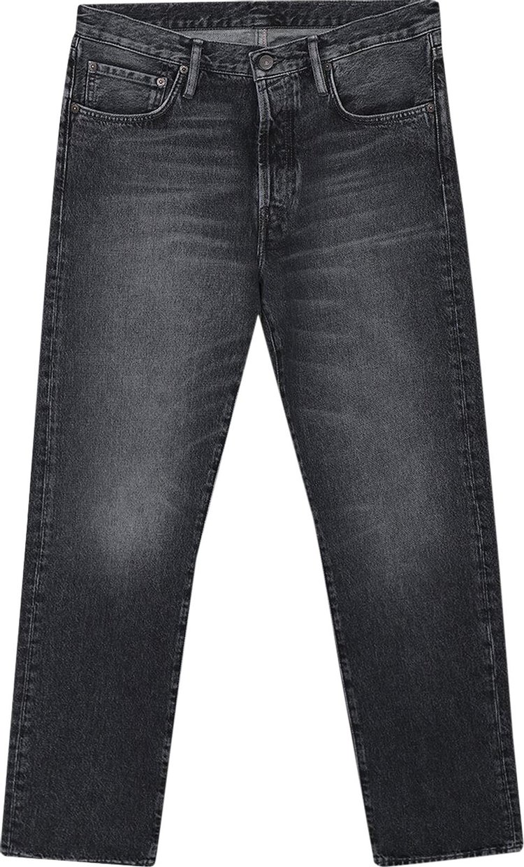 Джинсы Acne Studios Regular Fit Jeans 'Black', черный джинсы acne studios classic fit jeans black черный
