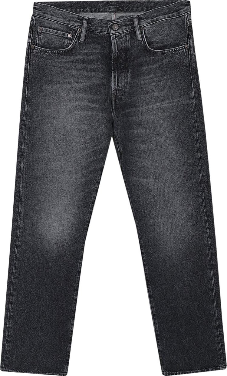 

Джинсы Acne Studios Regular Fit Jeans 'Black', черный