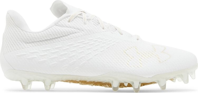 

Бутсы Under Armour Blur Smoke White Metallic Gold, белый