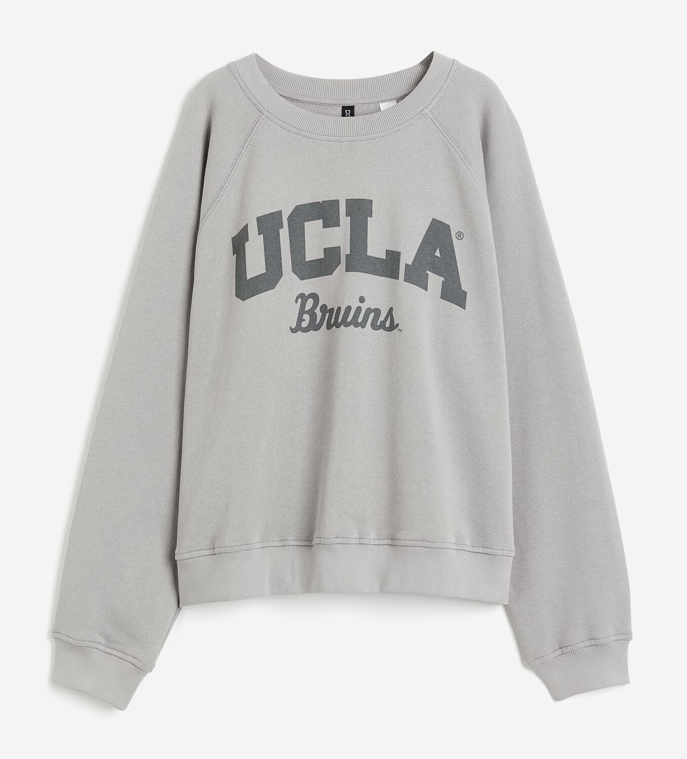 

Свитшот H&M UCLA Printed, серый