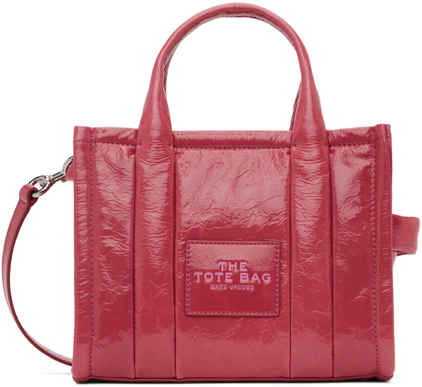 

Розовая мини-сумка с короткими ручками 'The Shiny Crinkle' Marc Jacobs