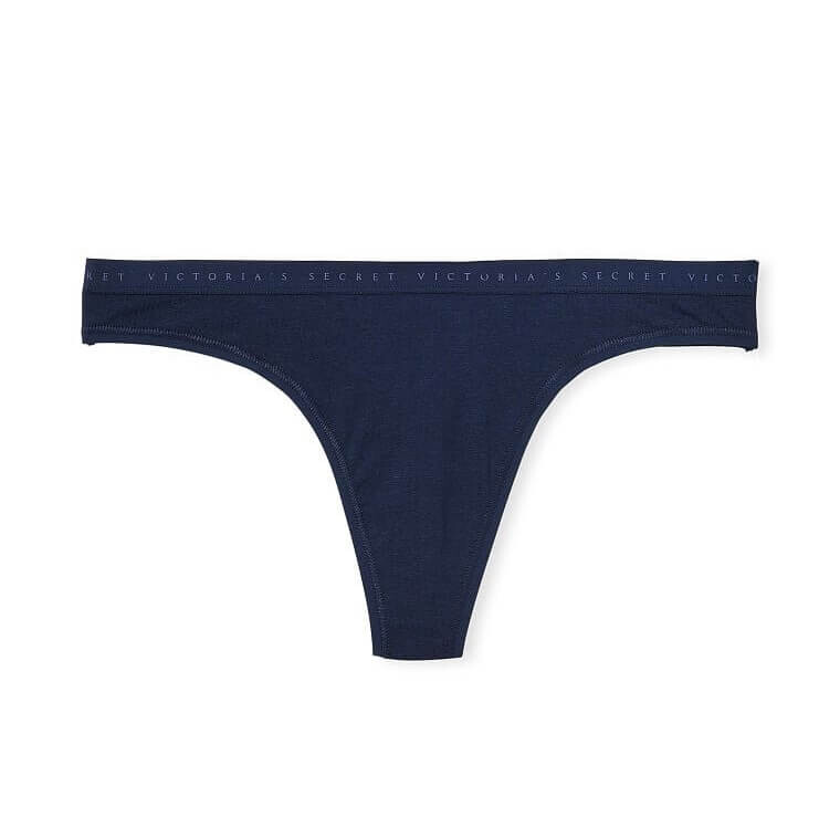 

Трусики-стринги Victoria's Secret Stretch Cotton, темно-синий