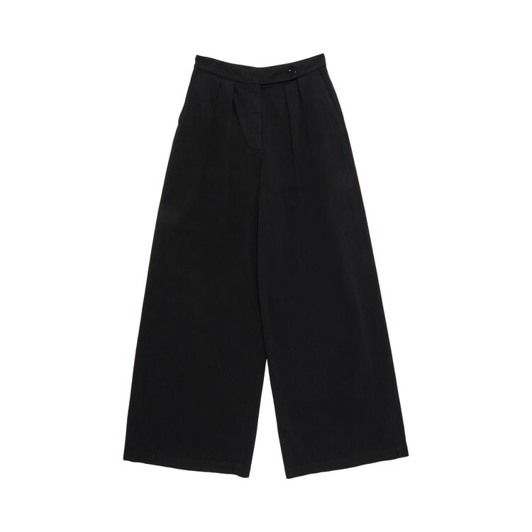 

Брюки Dries Van Noten Pleated Overdyed 'Black', черный
