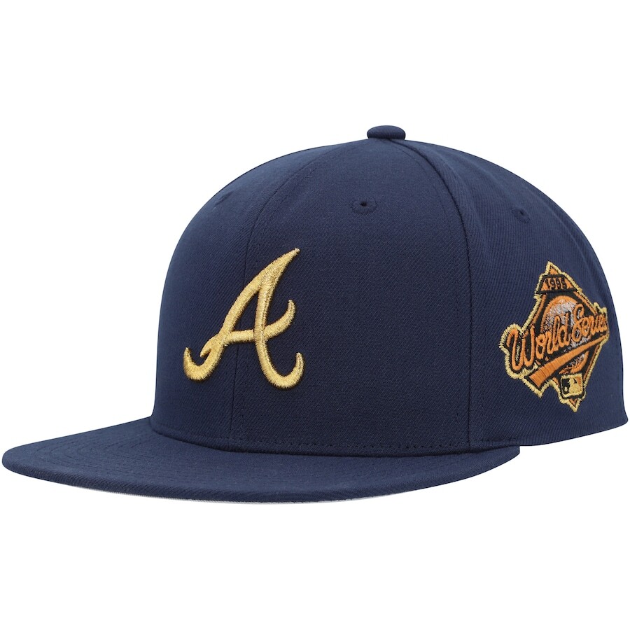 

Бейсболка Mitchell & Ness Atlanta Braves, нави