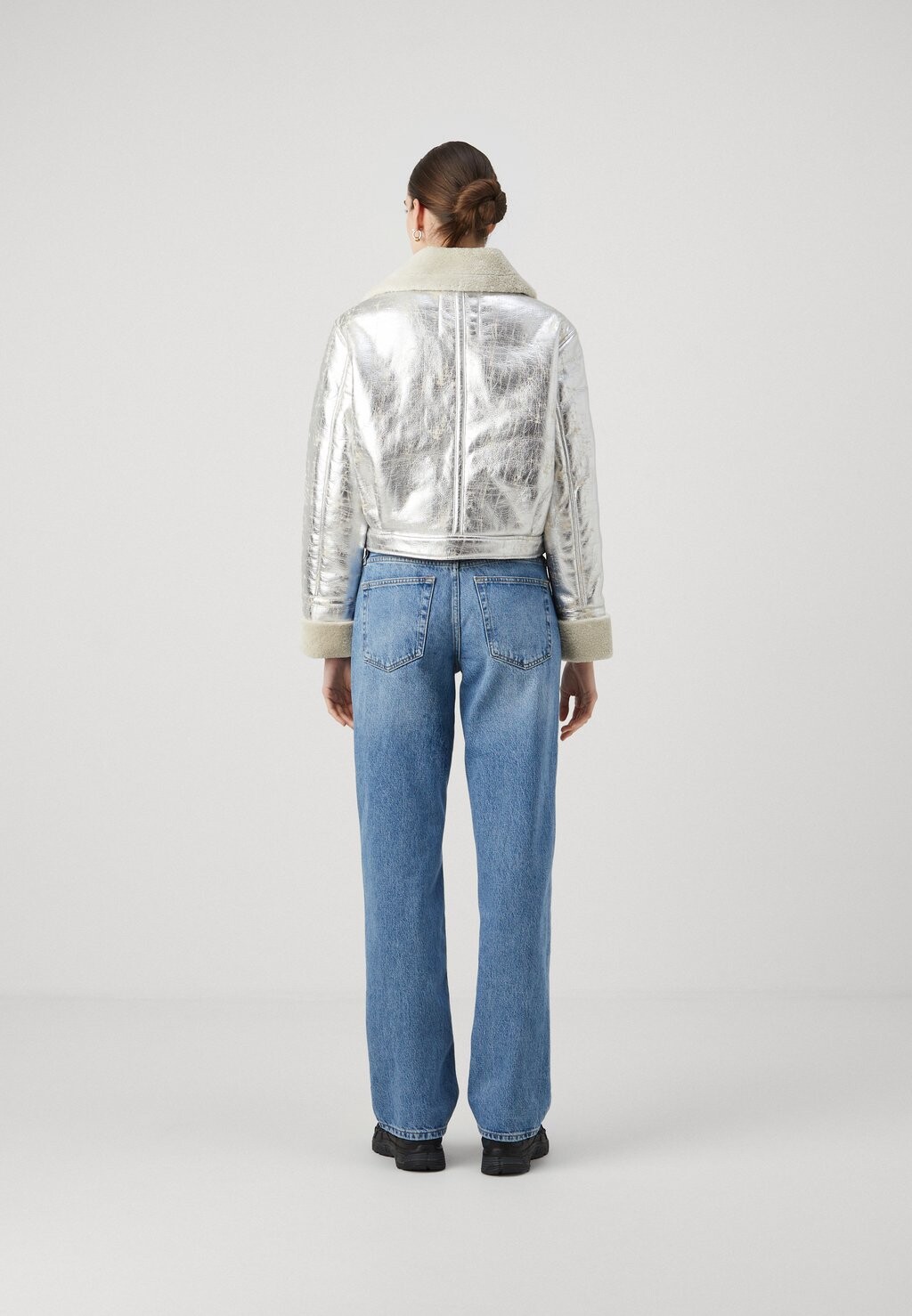 

Демисезонная куртка CHAQ MIKA Desigual, серебристый